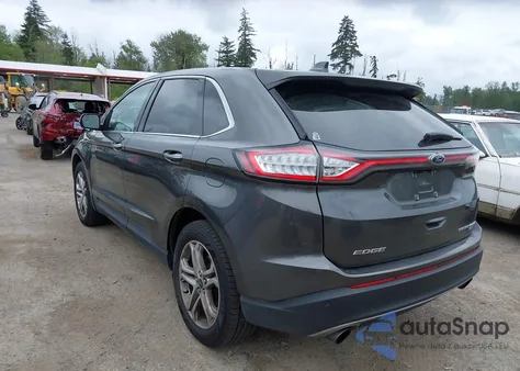 2018 Ford Edge Titanium from USA, damaged, VIN 2FMPK4K94JBB89646